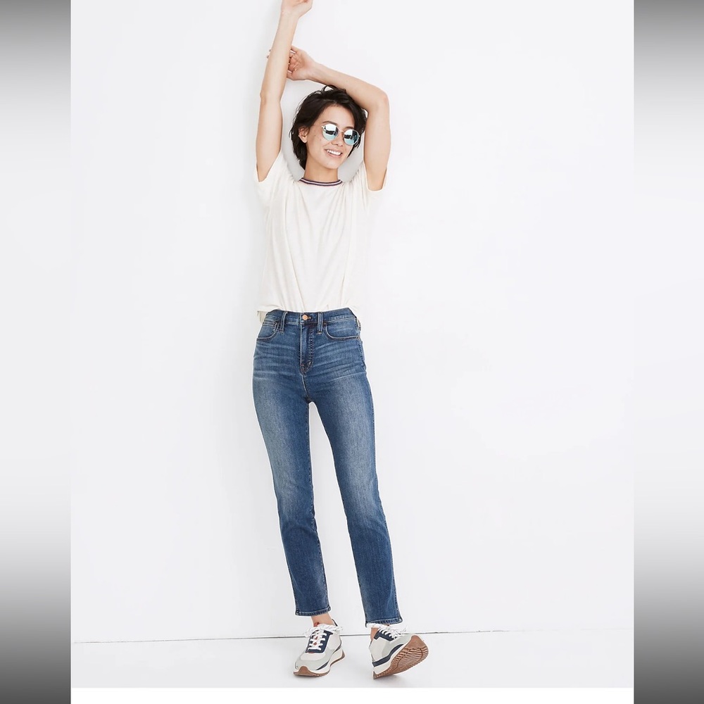 Madewell Roadtripper Stovepipe Jeans in Randie Wash